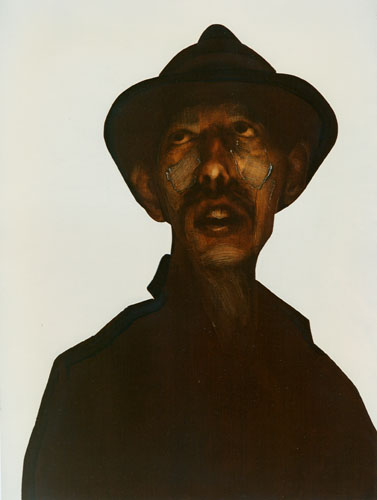 George, 1991, Oil on canvas 48 x 36 inches, Private Collection